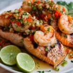 Elegant Cajun Seafood Stuffed Salmon Recipe