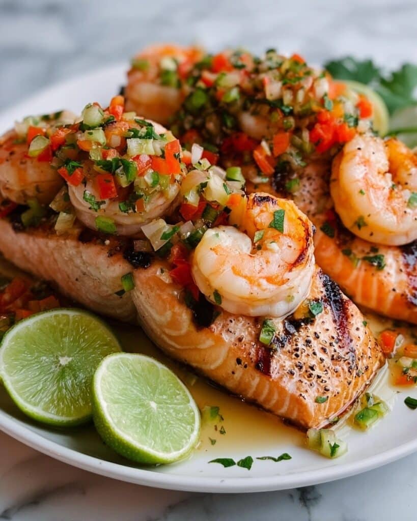 Elegant Cajun Seafood Stuffed Salmon Recipe