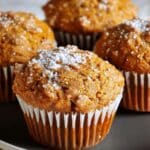 Pumpkin Oat Flour Muffins Recipe