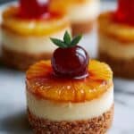 Mini Pineapple Upside-down Cheesecakes Recipe