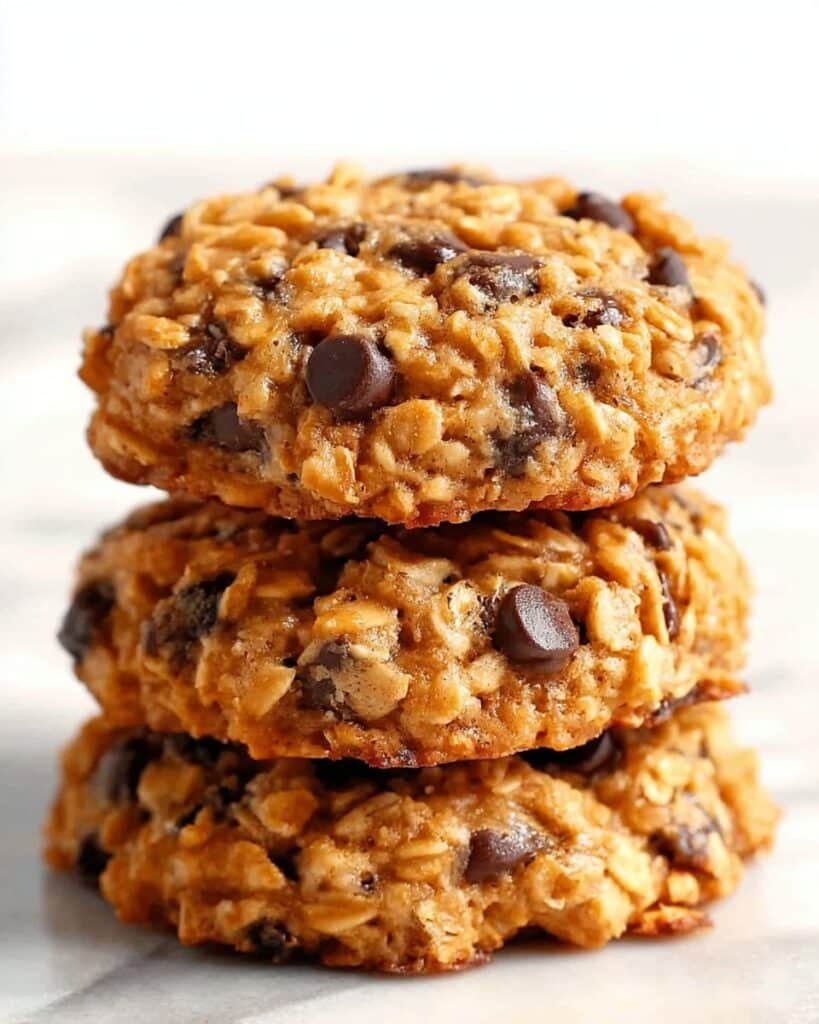 Healthy Breakfast Cookies with Banana, Almond Butter, and Raisins Recipe