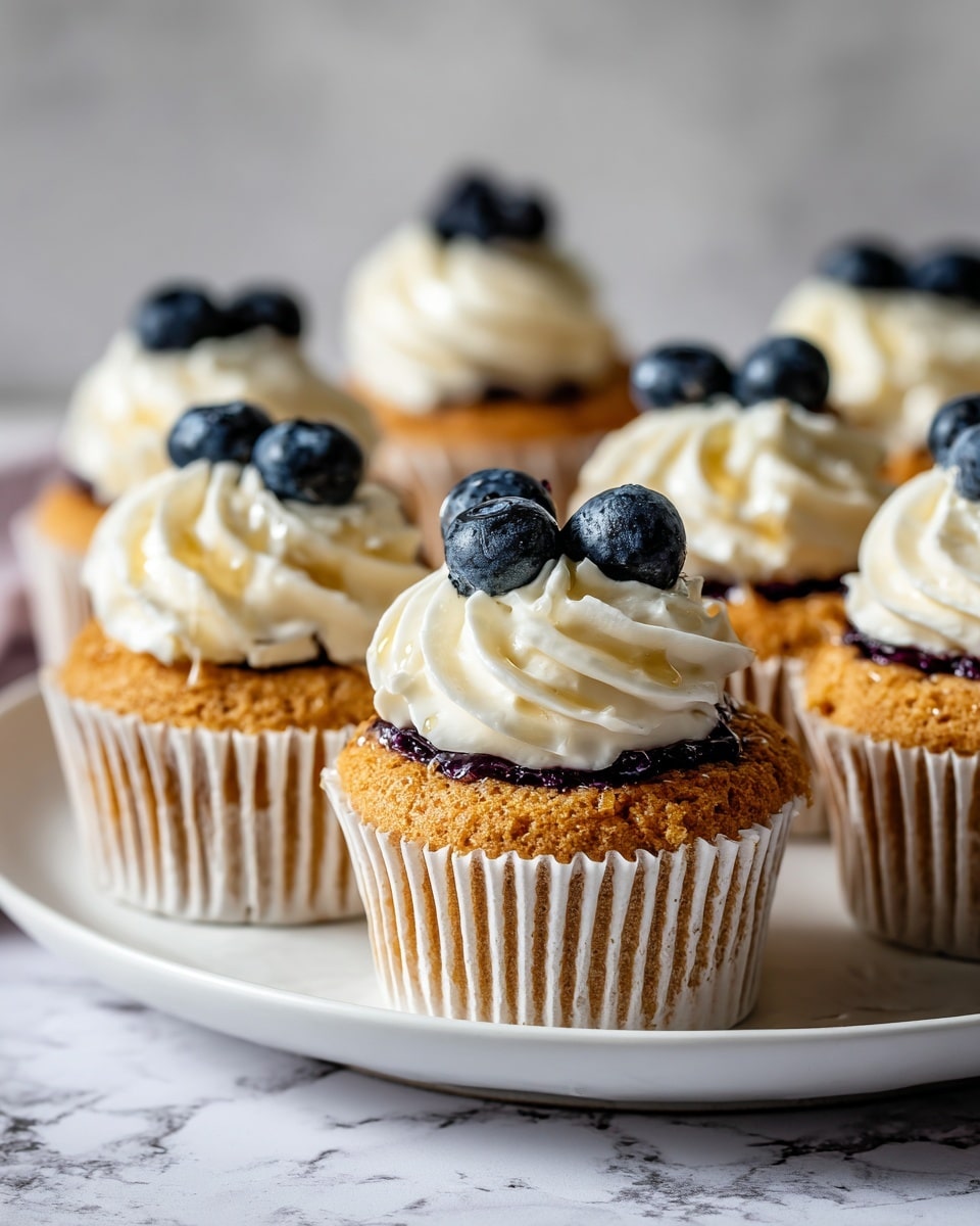 Blueberry Pancake Cupcakes Recipe - Recipe Image