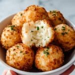 Air Fryer Cheesy Mashed Potato Balls Recipe
