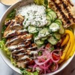 Mediterranean Chicken Tzatziki Bowls Recipe