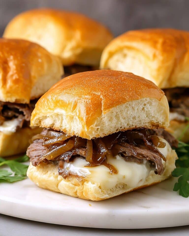 Philly Cheesesteak Sliders Recipe