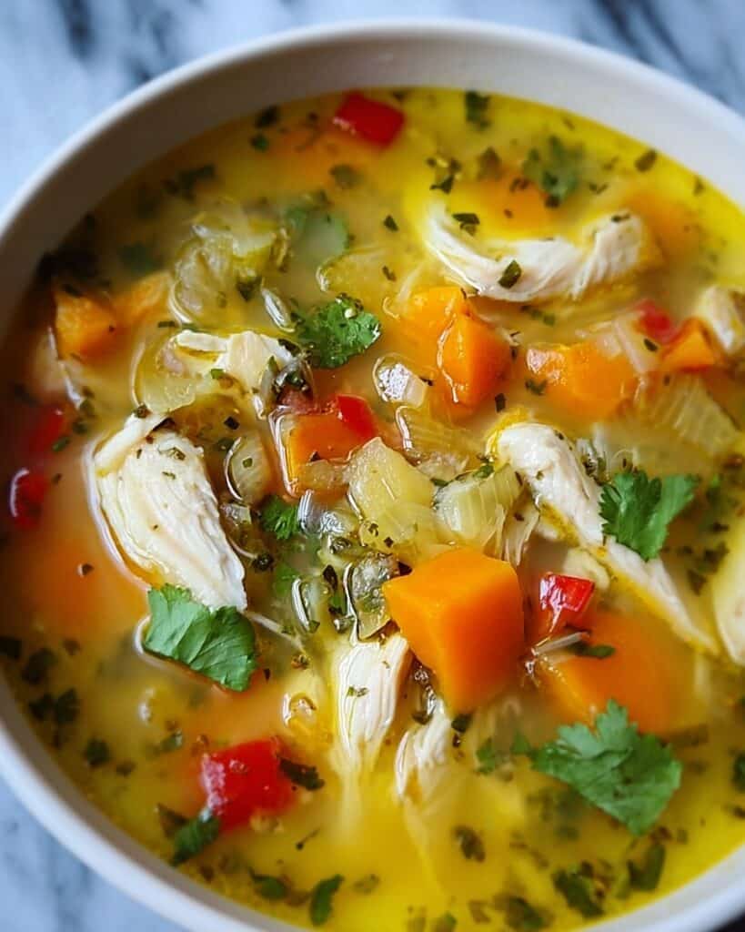 Green Chili Chicken Soup Recipe