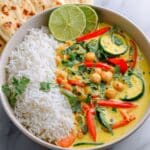 Coconut Curry with Vegetables and Protein Recipe