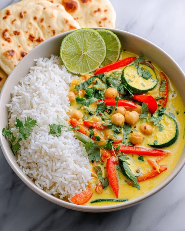 Coconut Curry with Vegetables and Protein Recipe