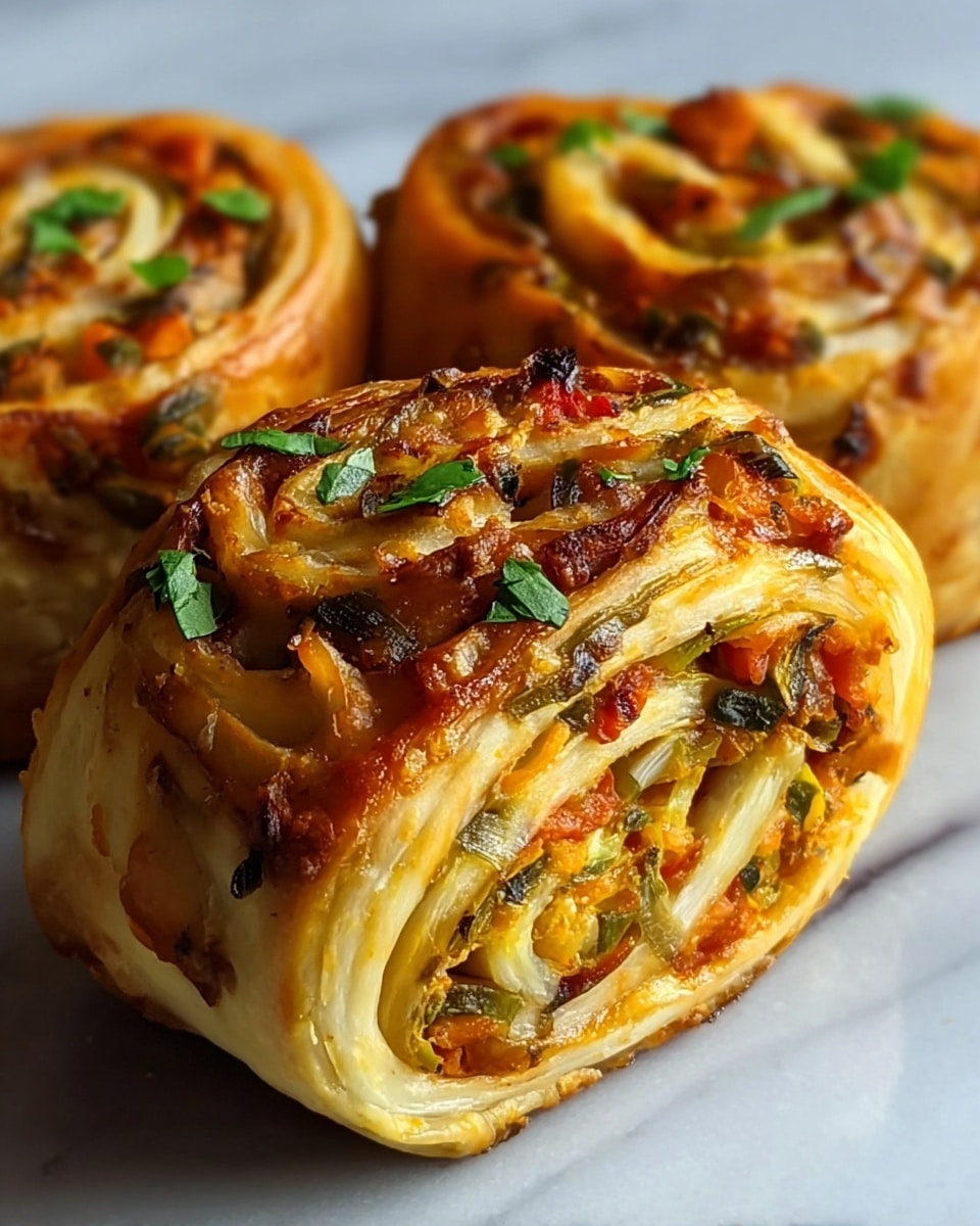 Potato Rolls with Cabbage and Cheese Filling Recipe