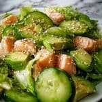 Avocado Tuna Cucumber Salad Recipe