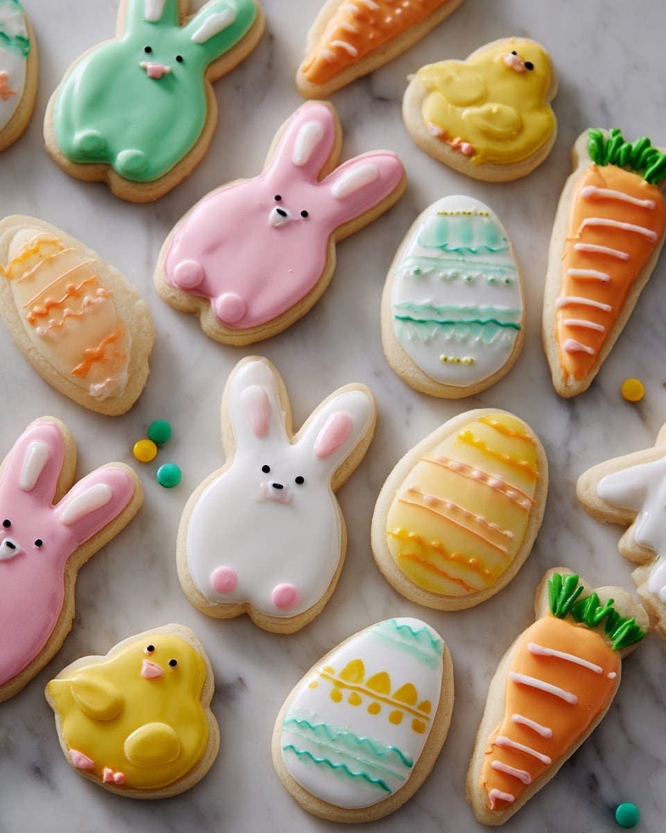Easter Sugar Cookies with Royal Icing Recipe - Recipe Image