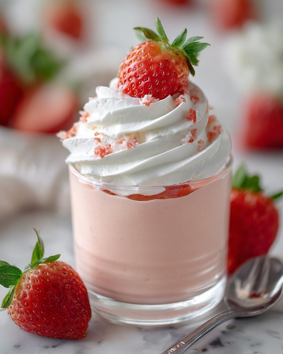 Strawberry Mousse Recipe - Recipe Image