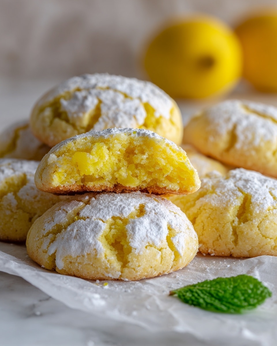 Zesty Lemon-Filled Cookies Recipe - Recipe Image
