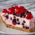 No-Bake Easy Cherry Chocolate Chip Pie Recipe