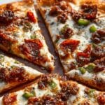 Tavern-Style Sourdough Pizza Recipe