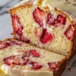 Sourdough White Chocolate Chip Strawberry Bread Recipe