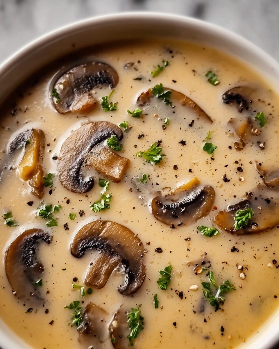Hungarian Mushroom Soup Recipe