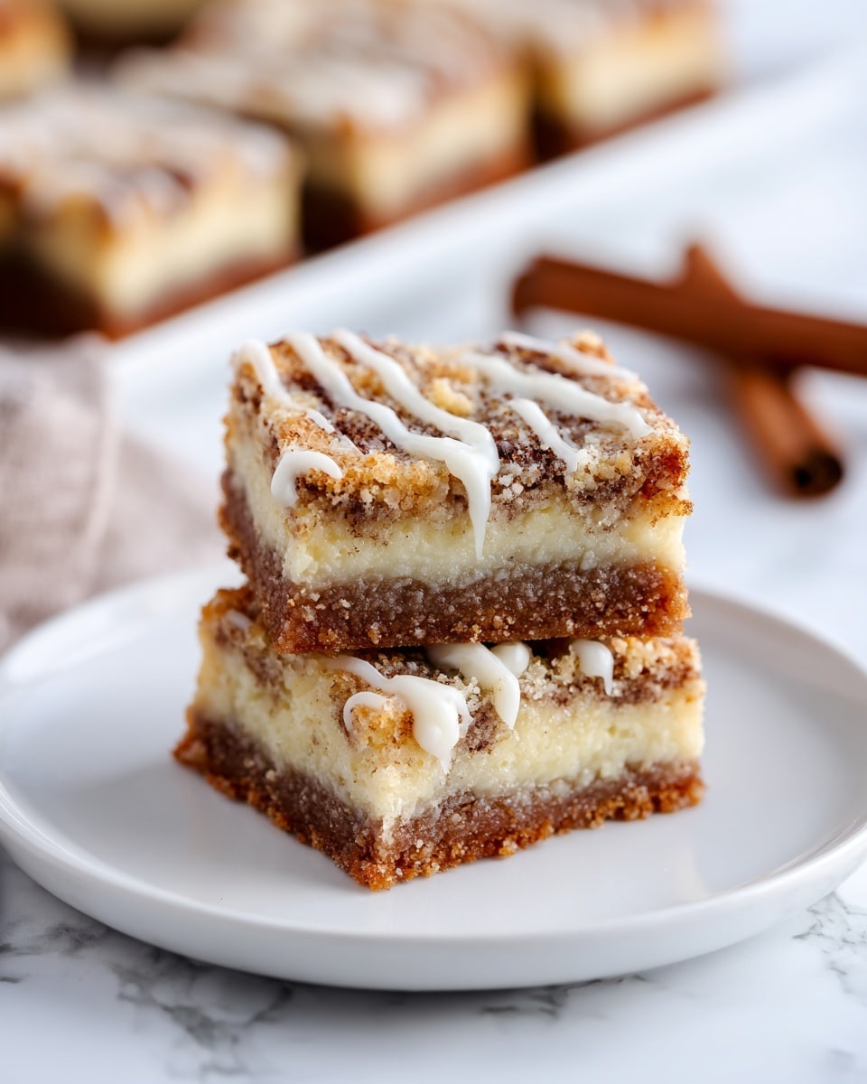 Cinnamon Roll Blondies Recipe - Recipe Image