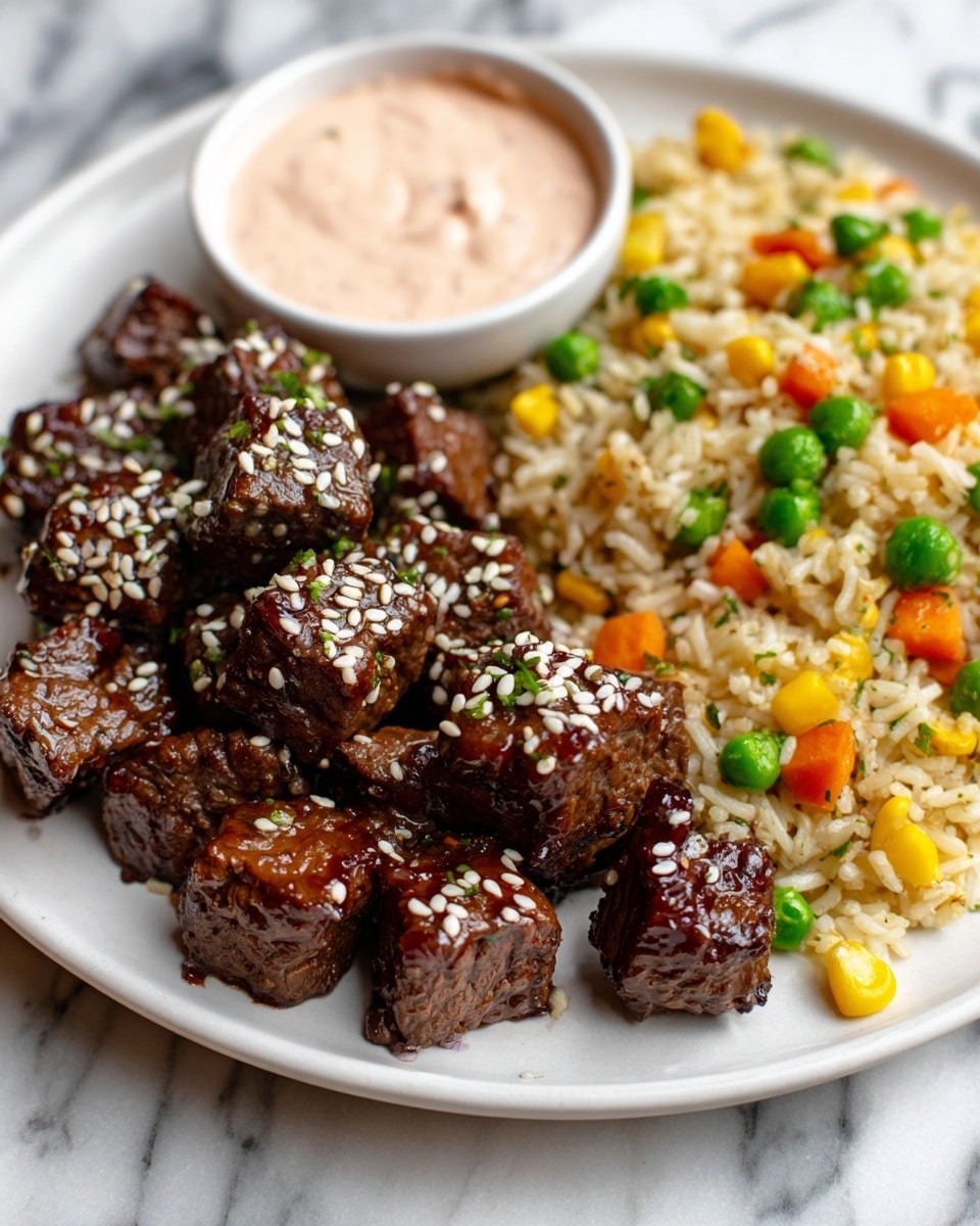 Easy Hibachi Steak with Fried Rice Recipe - Recipe Image