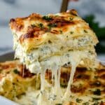 Creamy Chicken Spinach Lasagna Recipe