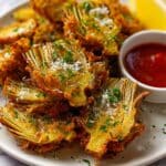 Baked Parmesan Artichoke Hearts Recipe
