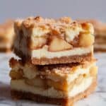 Gluten Free Apple Cheesecake Bars Recipe