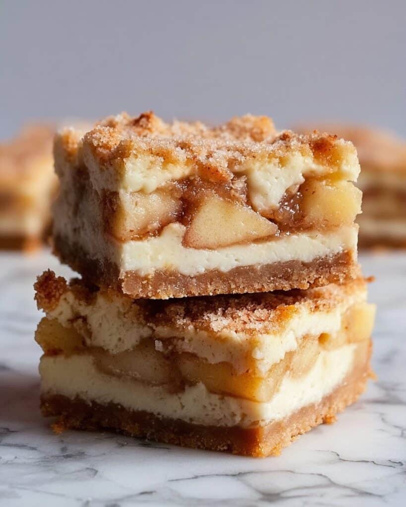 Gluten Free Apple Cheesecake Bars Recipe