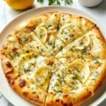 Lemon Pizza with Feta and Fresh Herbs Recipe