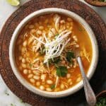 Red Chicken Pozole Soup Recipe