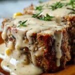 Chicken Cordon Bleu-Inspired Meatloaf with Dijon Gravy Recipe