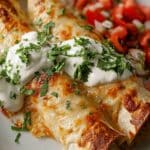 Baked Cream Cheese Chicken Taquitos Recipe