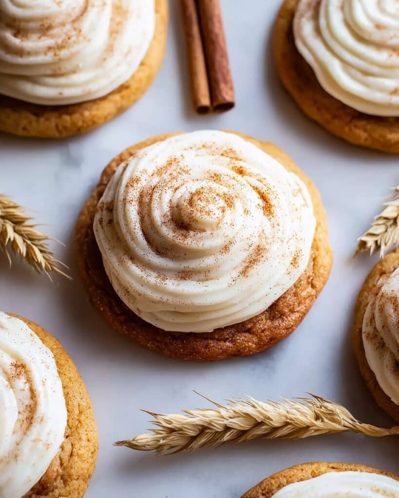 Pumpkin Cookies with Cream Cheese Frosting Recipe