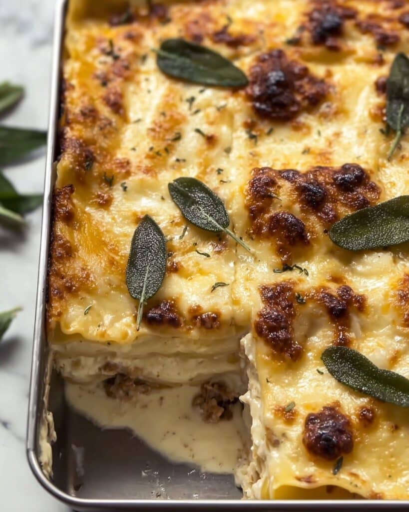 Butternut Squash and Sage Lasagna Recipe
