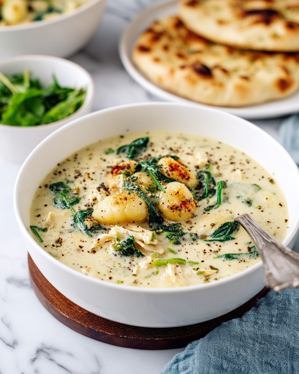 Better Than Olive Garden Chicken Gnocchi Soup Recipe - Recipe Image