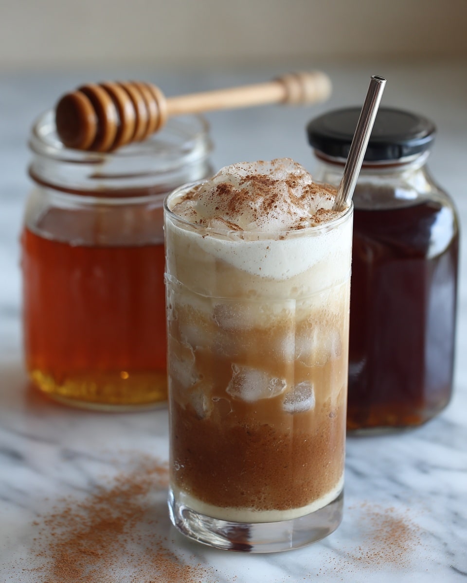 Iced Honey Cinnamon Latte Recipe 6 Iced Honey Cinnamon Latte Recipe - Recipe Image