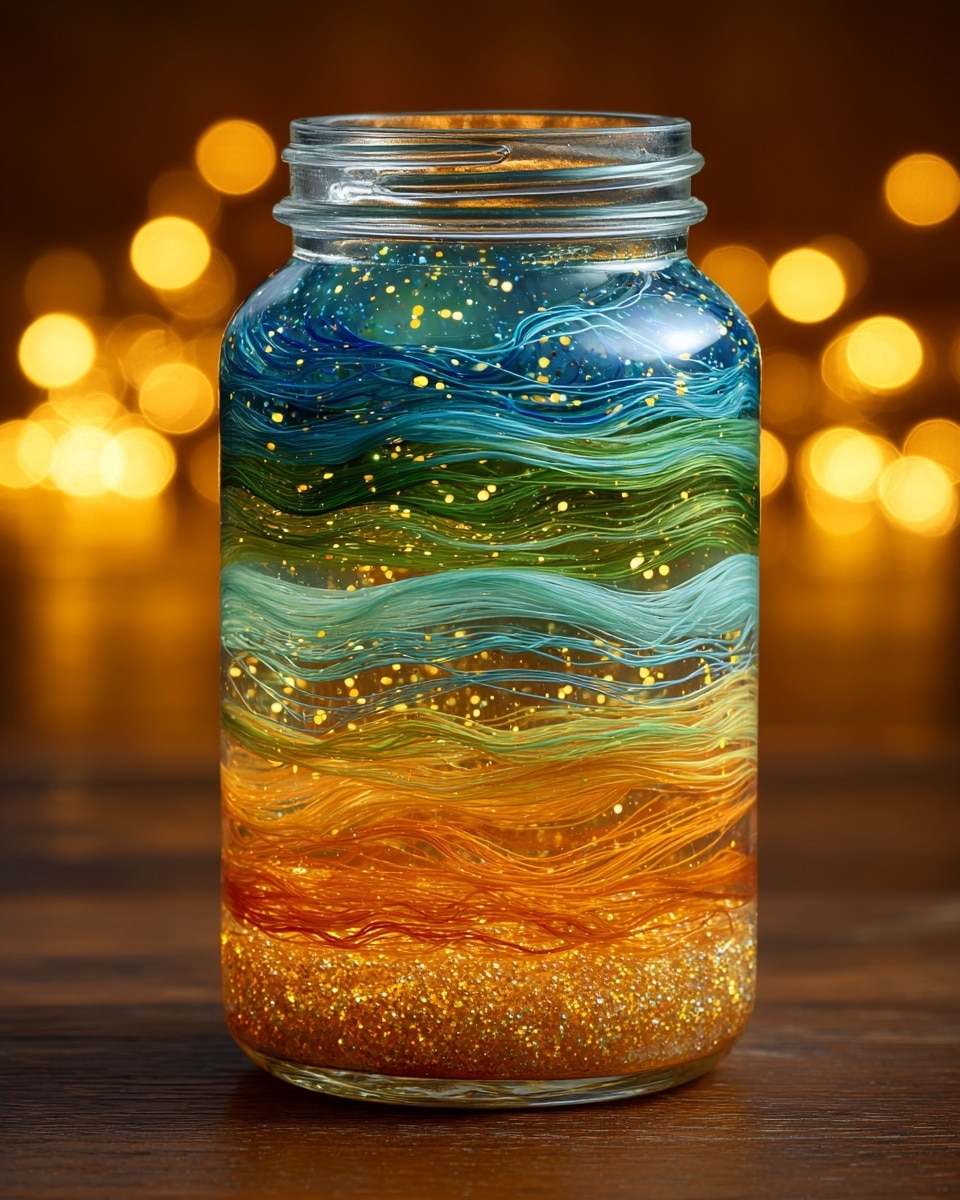 Glowing Fireworks in a Jar Recipe - Recipe Image