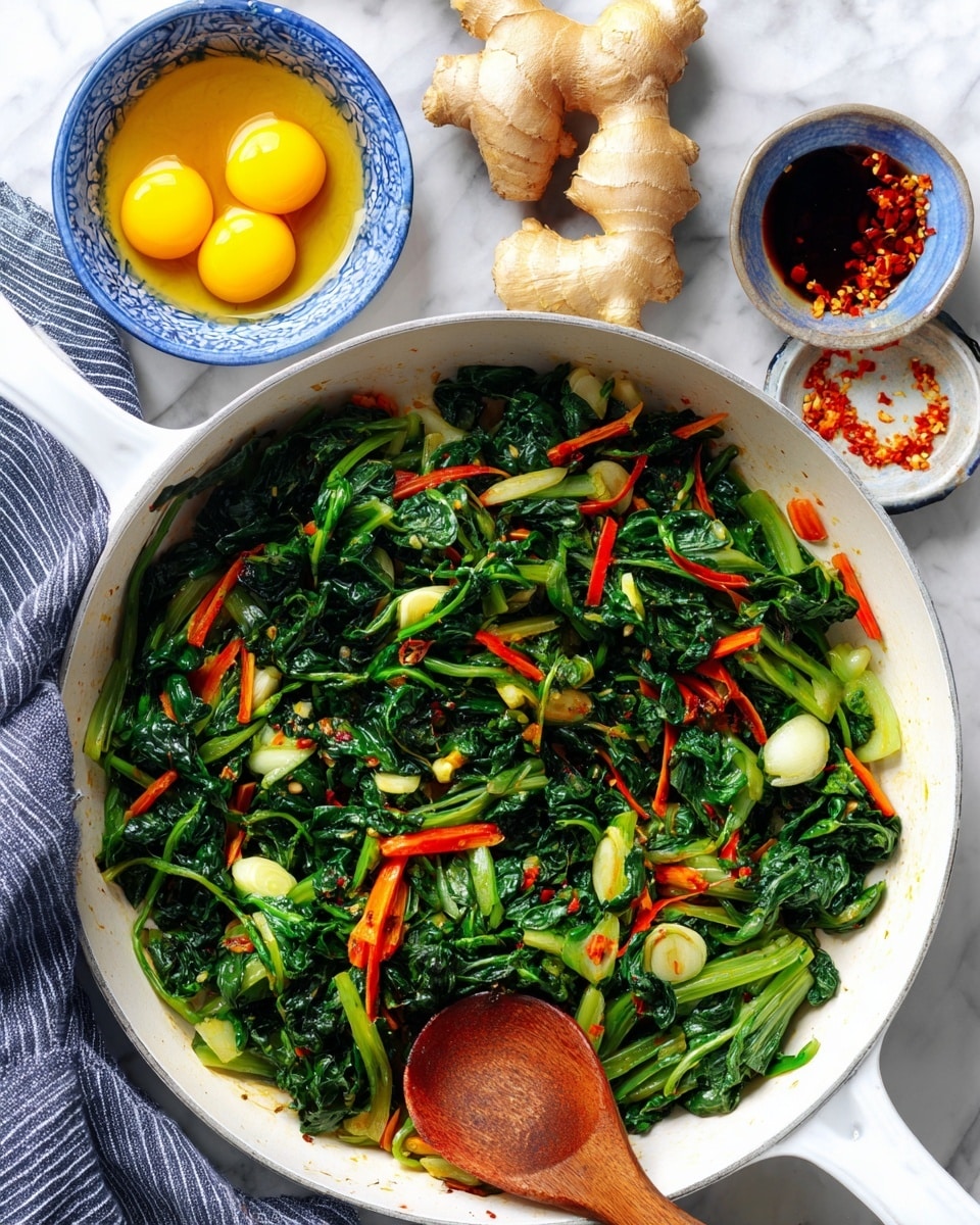 Sesame Sautéed Swiss Chard Recipe - Recipe Image