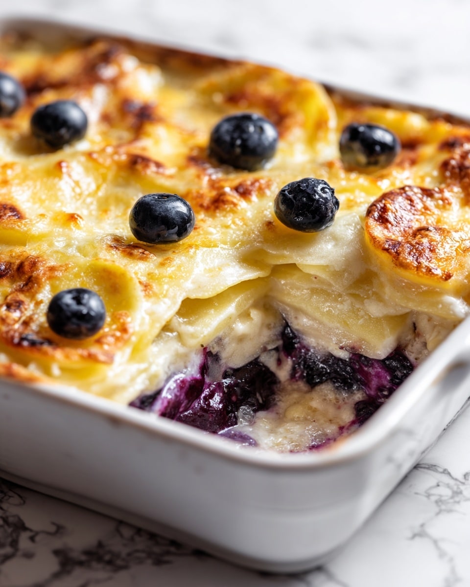 Lemon Blueberry Dessert Lasagna Recipe - Recipe Image