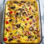 Cheesy Veggie Egg Bake Recipe
