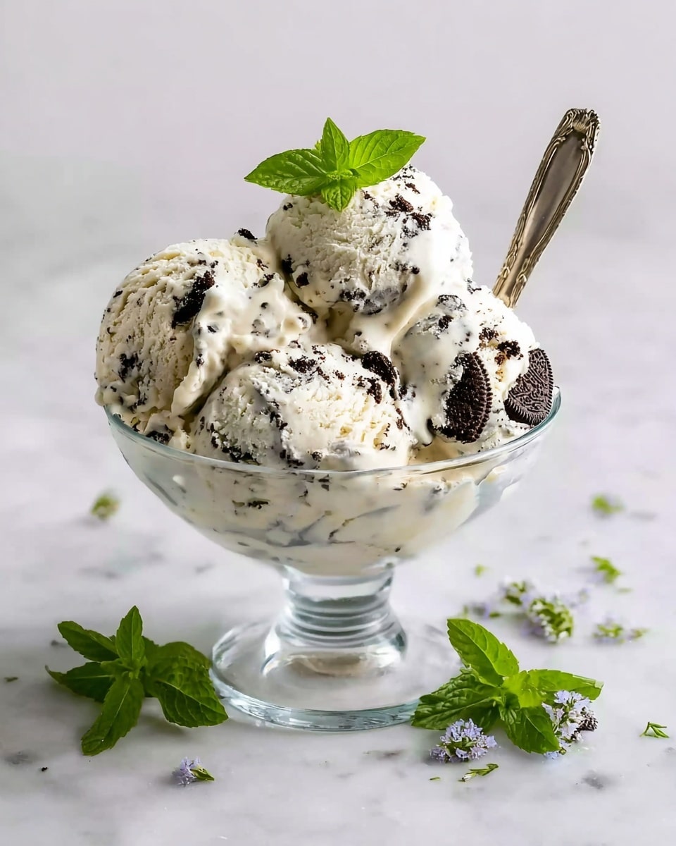 Homemade Mint Chocolate Chip Ice Cream Recipe