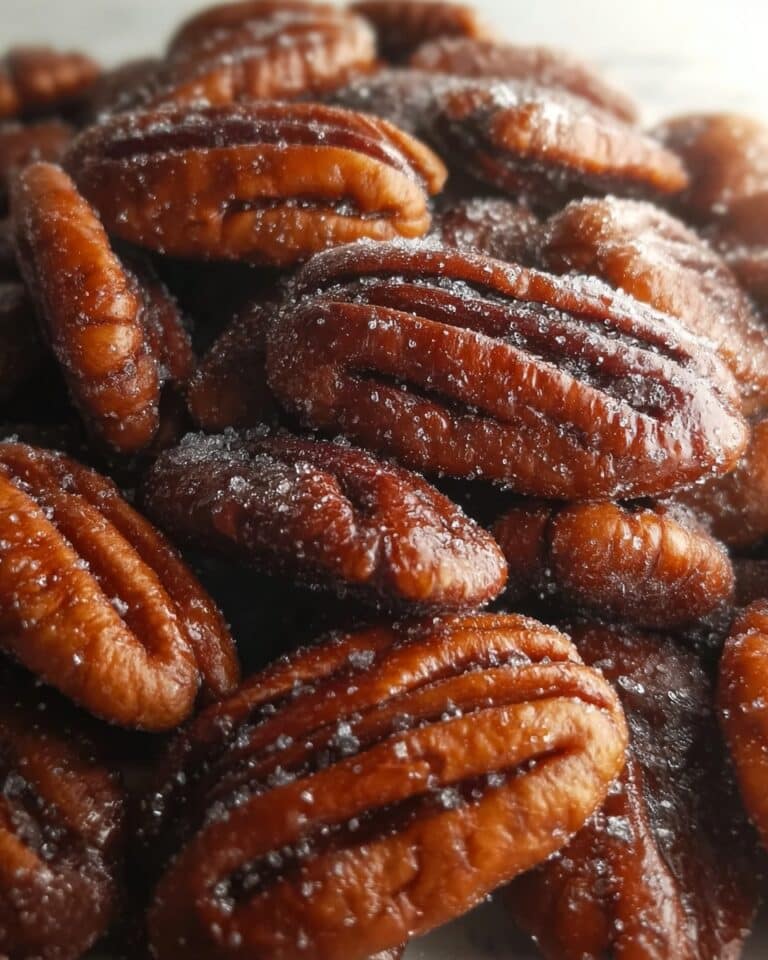 Salted Caramel Pecans Recipe