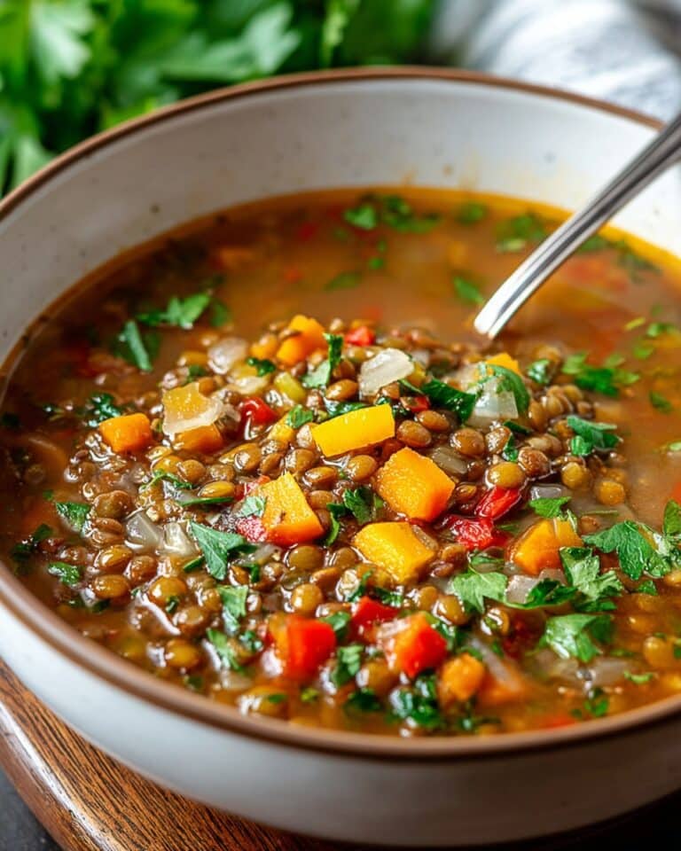 One Pot Turkey Lentil Soup Recipe
