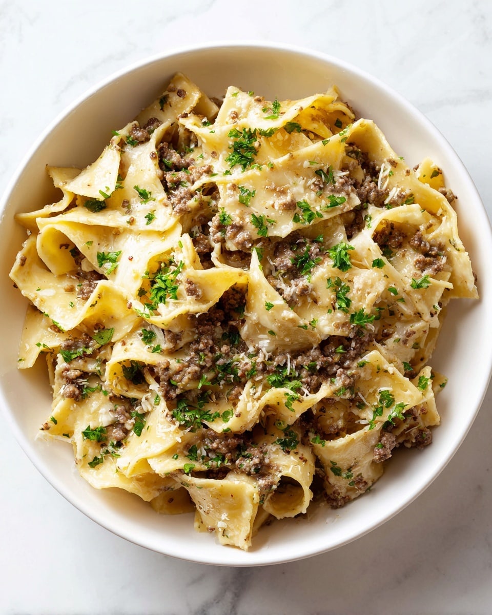 Easy Beef and Noodles Recipe - Recipe Image