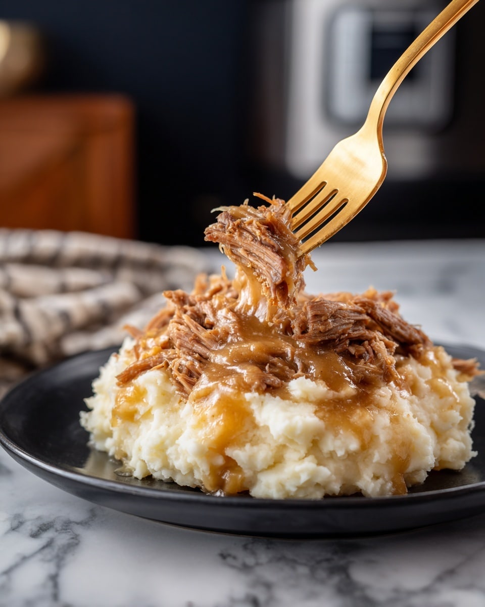 Crock Pot Chicken and Gravy Recipe - Recipe Image
