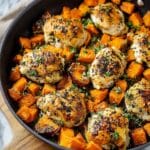 One-Pan Chicken and Sweet Potato Skillet Recipe