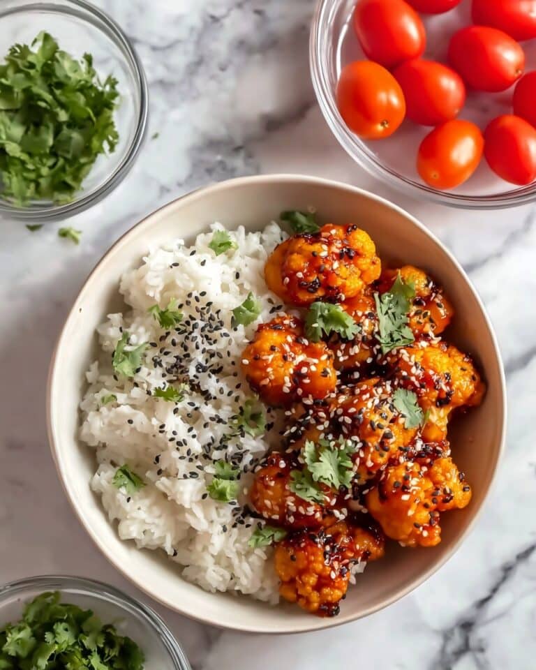 Sticky Sesame Cauliflower (Vegan Recipe) Recipe