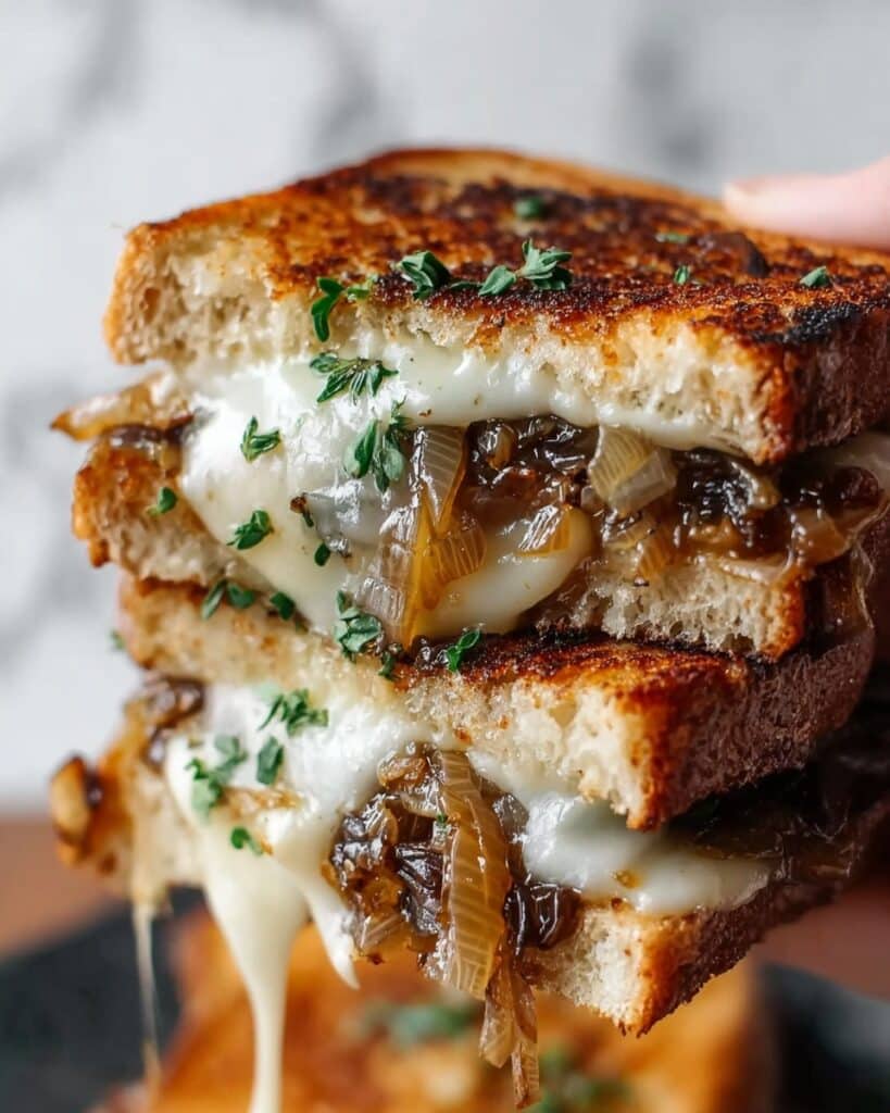French Onion Grilled Cheese Recipe