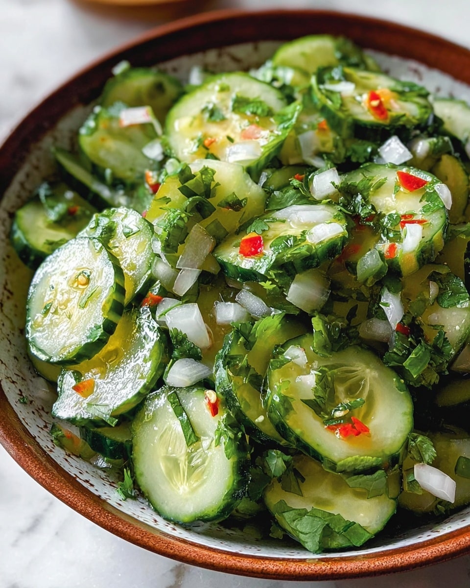 Mexican-Style Pickled Cucumbers Recipe