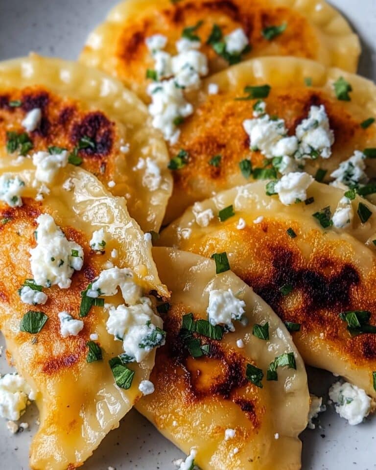 Roasted Butternut Squash Feta Pierogi Recipe