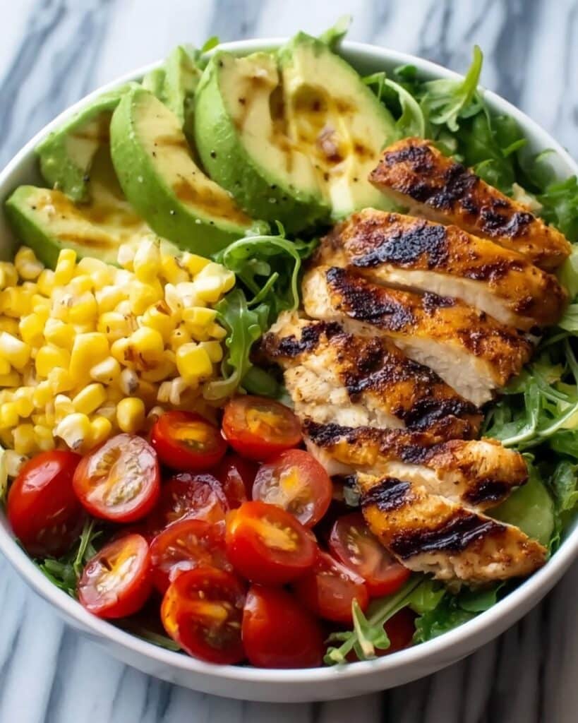 Grilled Chicken Salad with Balsamic Vinaigrette Recipe